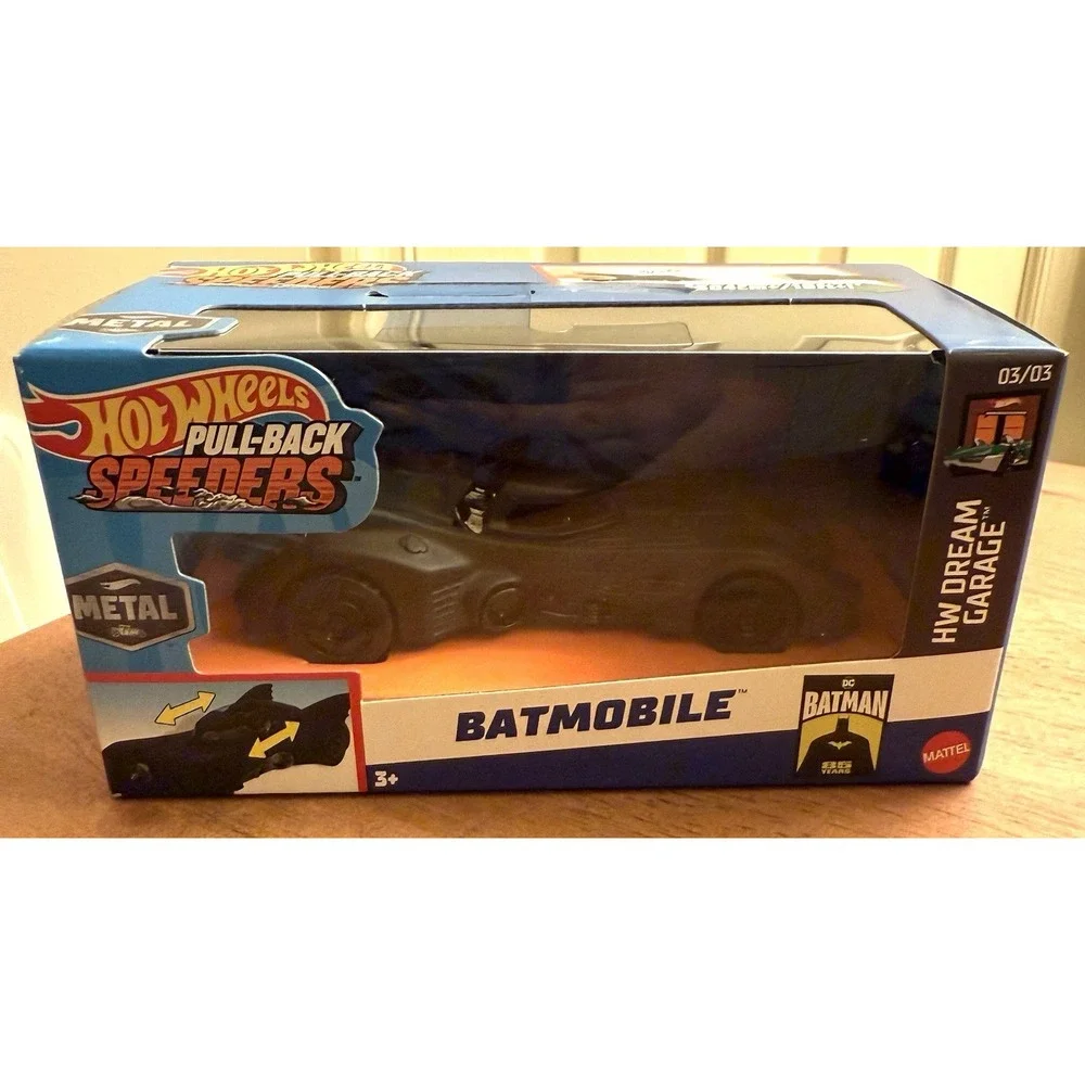 NEW 2024 HOT WHEELS‎ Pull-back Speeders Batmobile